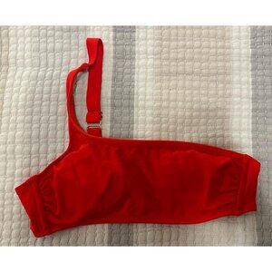 Xhilaration one-shoulder bathing suit top, size M